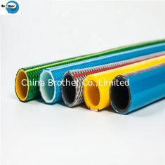 China High Pressure PVC Water Hose Flexible Pipe Plastic Tubes Colorful PVC Braided Fiber Reinforced Net Hose supplier